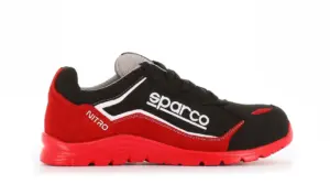 ZAPATO SEG. T40 NEGRA/ROJA MIC