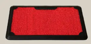 FELPUDO RECT CON BANDEJA 45X70