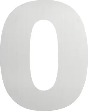 NUMERO "0" 130MM 8135A