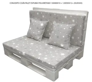 COJIN PALET 120X80X12CM+120X50