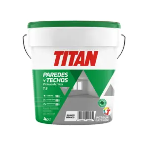PINTURA ACRIL BLANCO T3 123000
