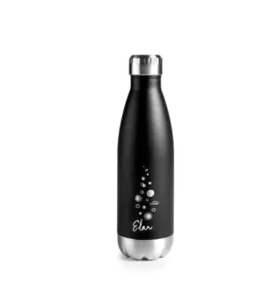 BOTELLA INOX TERMO 500ML NEGRO