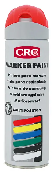 MARKERPAINT 500ML ROJO FLUO SP