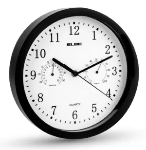 RELOJ TERMÓMETRO HIGRÓMETRO 25