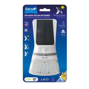 APLIQUE SOLAR 3,5W 30X17,9X11C