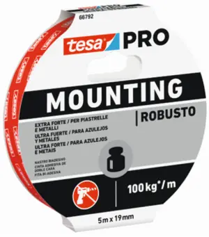 CINTA ADH D/CARA 19MMX 5,0MT T