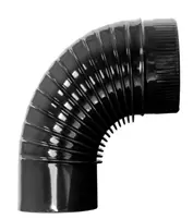 CODO T/ESTUFA 100MM NE ACERO E