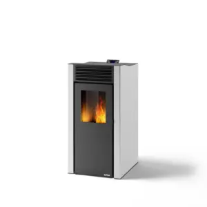 ESTUFA PELLET 10 KW BLANCA