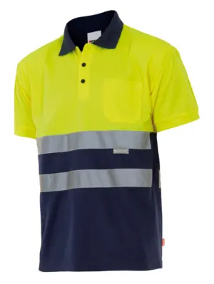 POLO TRABAJO XL AMARILLO FLUOR