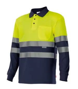 POLO TRABAJO S AMARILLO FLUOR/