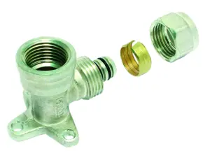 CODO PLACA HEMBRA HEMBRA Ø16X2