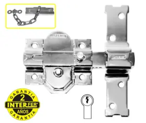 CERROJO SOBR. 31 CROMADO GAMA