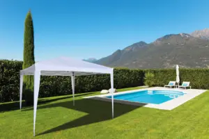 CENADOR JARD 3X3 MT MET BLANCO