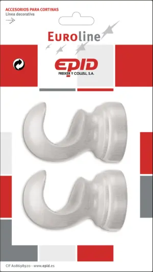 SOPORTE TECHO Ø29X76MM EUROLIN