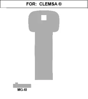 LLAVE MAGNET. MG-6I PL