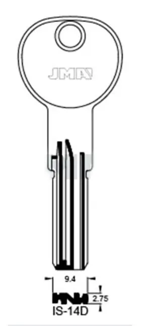 LLAVE LATON JMA IS-14D