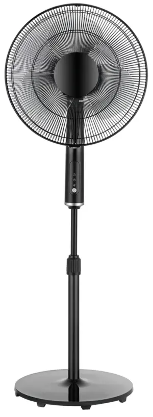 VENTILADOR PIE MANDO 40W40CM N