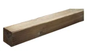 POSTE MADERA CUADRADO 9 X 9 X