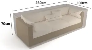 FUNDA SOFA 3 PLAZAS VISON 230X