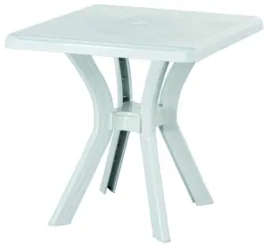 MESA CUADRADA DAITO BLANCO 75