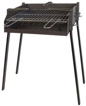 BARBACOA CARBON-LEÑA RECTANGUL