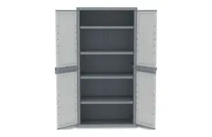 ARMARIO RESINA CON ESTANTES JU