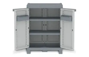 ARMARIO RESINA MEDIO 2 ESTANTE