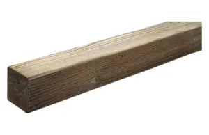 POSTE MADERA CUADRADO 7 X 7 X