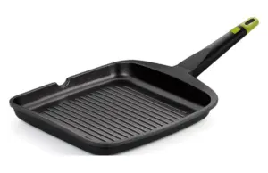 GRILL CON RAYAS ALUMINIO FUNDI