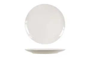 Platos de vajilla llanos