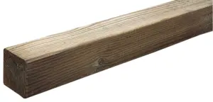 POSTE MADERA CUADRADO 7 X 7 X