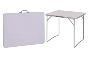 MESA CAMPING PLEGABLE BLANCA 8