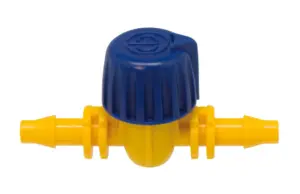 VALVULA DE CIERRE GOTEO 4 MM 3