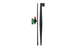 VARILLA + SOPORTE 30 CM 360º