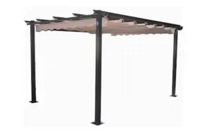 PERGOLA ALUMINIO TOLDO CORRED