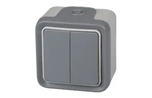 CONMUTADOR SUPERFICIE DOBLE ES