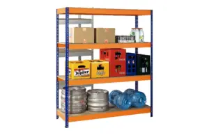 ESTANTERIA METAL GALV 4 EST 19