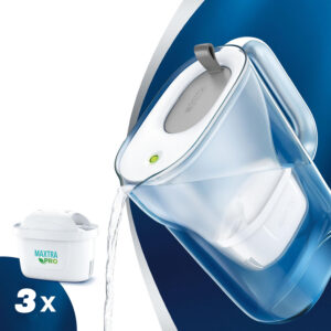 Jarras, botellas tratamiento del agua cocina