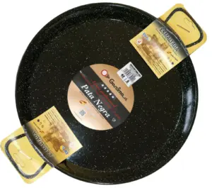 PAELLERA ESMALTADA PATA NEGRA