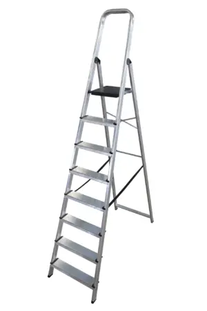 ESCALERA ALUMINIO DOMESTICA 8