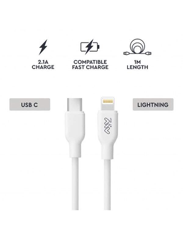 CABLE CONEX USB "C" SALIDA LIG