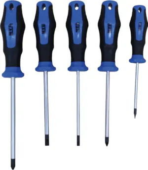 DESTORNILLADOR JGO 5 PZS 3 PL+