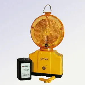 LAMPARA BALIZA CON SOPORTE 12P