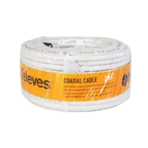 CABLE COAXIAL PVC BLANCO 20M