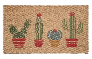 FELPUDO COCO TRENZADO CACTUS 4