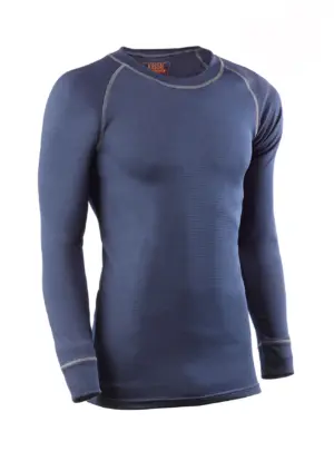 CAMISETA TERMICA POLIESTER AZU