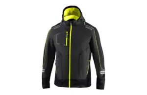 CHAQUE.TECH SOFTSHELL GRIS/AMA