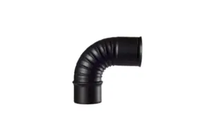 CODO VITRIFICADO NEGRO CHIMENE