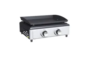 PLANCHA GAS 2 QUEMADORES