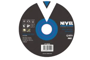 DISCO CORTE INOX 125x1x22MM NI